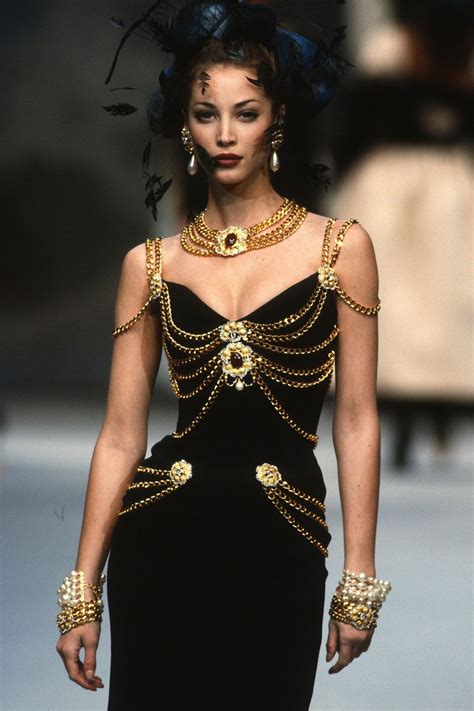 chanel 90s haute couture|vintage haute couture shows.